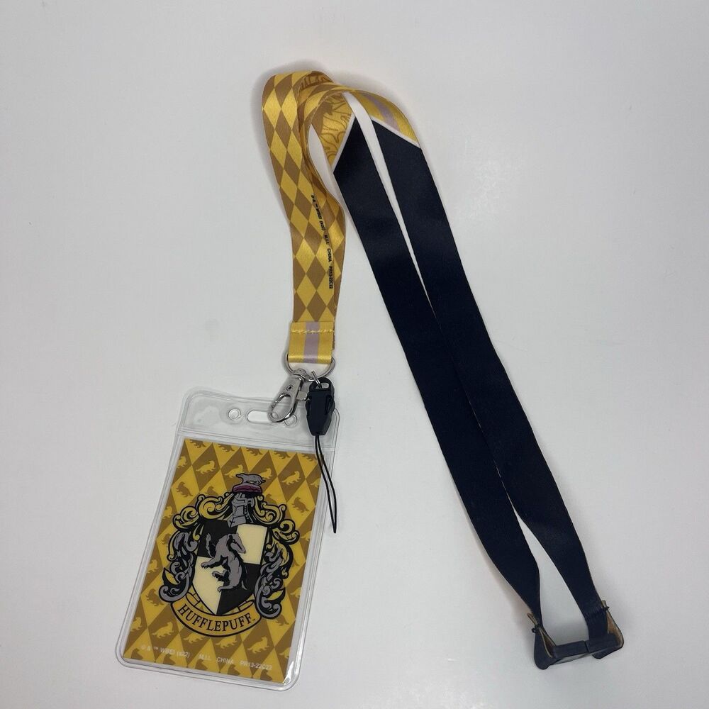 Harry Potter: Hufflepuff Lanyard with Card Holder - Used
